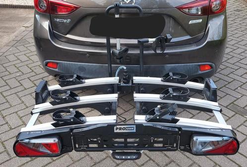 Pro-User Diamant SG3 Fietsendrager - inclusief hoes, Auto diversen, Fietsendragers, Gebruikt, Trekhaakdrager, 3 fietsen of meer