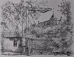 Stad Utrecht ..." sluisje Oog in Al "..., Antiek en Kunst, Ophalen of Verzenden