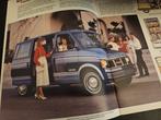 Brochure GMC Safari 1986 USA, Ophalen of Verzenden, Zo goed als nieuw, Overige merken