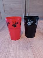 Set limonadeglazen 'The Voice', Verzamelen, Glas en Borrelglaasjes, Ophalen of Verzenden, Zo goed als nieuw, Frisdrankglas