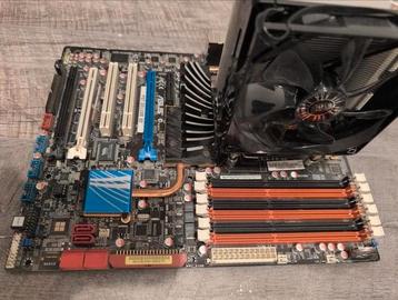 Asus P6T Deluxe v2 x58 LGA1366 met Intel Core i7 950 beschikbaar voor biedingen