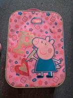 Peppa pig koffer roze, Ophalen of Verzenden, Zo goed als nieuw, Hard kunststof