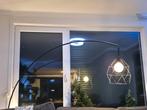 Ikea staande lamp + Philips Hue, zwart KUNGSHULT / SKAFTET, Huis en Inrichting, Lampen | Vloerlampen, Ophalen, Gebruikt, 150 tot 200 cm