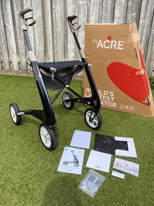 Carbon ultralight rollator (by Acre) Compact - splinternieuw, Diversen, Rollators, Nieuw, Lichtgewicht, Opvouwbaar, Ophalen