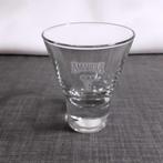 AMARULA glas, klein, 9,5 cm hoog, gegraveerd, Ophalen of Verzenden, Zo goed als nieuw, Borrel- of Shotglas
