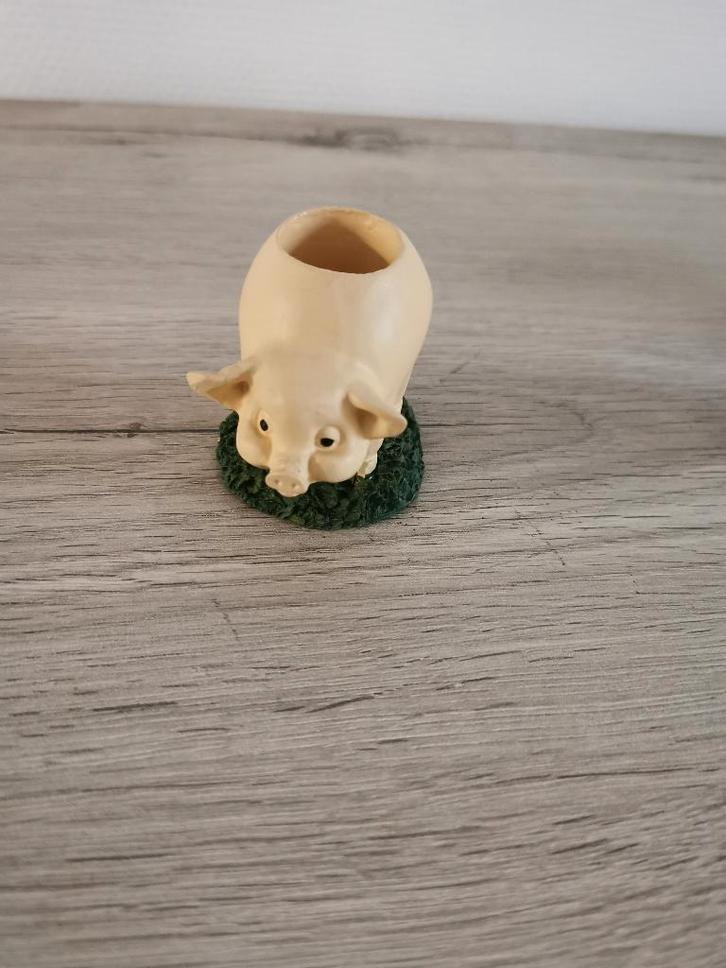 Varkentje met opening, Verzamelen, Beelden en Beeldjes, Zo goed als nieuw, Dier, Ophalen of Verzenden