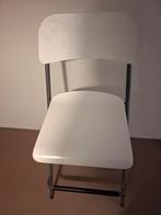 Barkruk Opklapbaar, Ophalen of Verzenden, Zo goed als nieuw, Wit, Eén