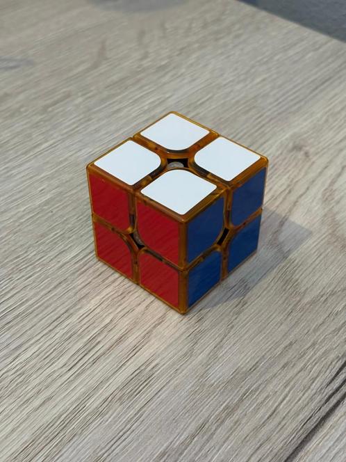 YJ MGC 2x2 speedcube rubiks kubus oranje, Hobby en Vrije tijd, Denksport en Puzzels, Zo goed als nieuw, Rubik's of 3D-puzzel, Minder dan 500 stukjes