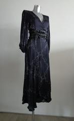 Zoe Karssen viscose wrapdress, maat medium, Kleding | Dames, Jurken, Maat 38/40 (M), Verzenden, Zwart, Zoe Karssen