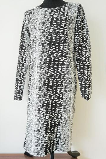 MAMALICIOUS Zwart/Wit Print Halflange Zwangerschaps Jurk M beschikbaar voor biedingen