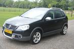 Volkswagen Polo Cross 1.4-16V Edition Zwart Airco, Auto's, Voorwielaandrijving, Gebruikt, Zwart, Bedrijf