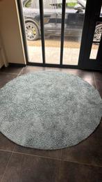Blauwe ronde tapijt, Huis en Inrichting, Ophalen of Verzenden, Zo goed als nieuw, Rond, 200 cm of meer