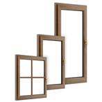 Houten Raam Deuren Balkondeur Tuindeur Schuifpuien op Maat, Minder dan 75 cm, Verzenden, Raamkozijn, Nieuw