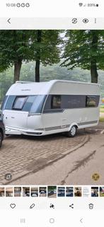 Te koop zeer mooie Hobby 455UF de luxe met nieuwe dakairco., Rondzit, Hobby, Particulier, Ringverwarming