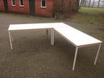 3 witte bureau tafels, Ophalen, Gebruikt