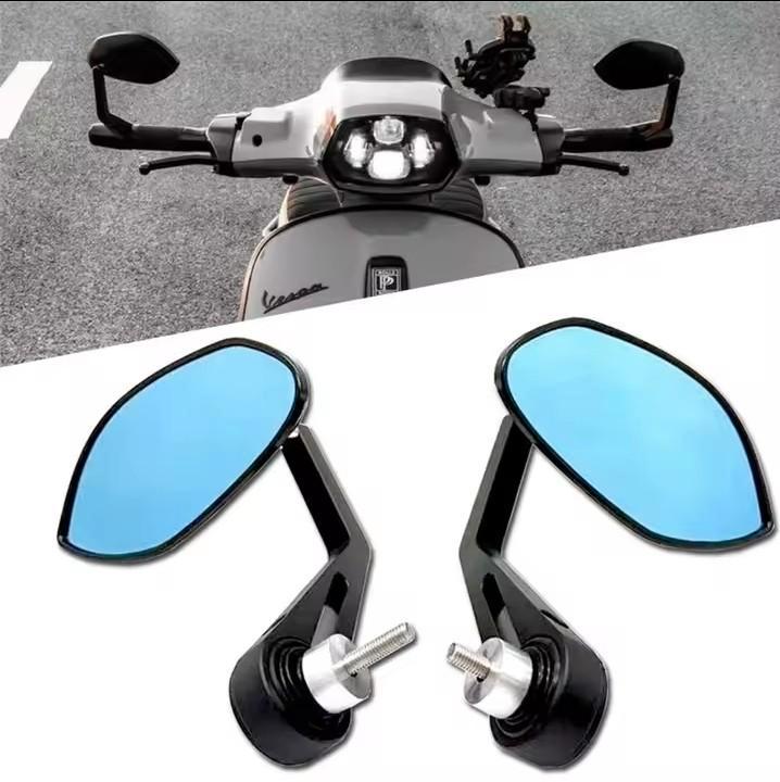 Vespa/Zip bar end spiegels Zelioni stijl, Fietsen en Brommers, Brommeronderdelen | Scooters, Nieuw, Ophalen of Verzenden