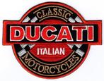 Ducati Classic Motorcycles stoffen opstrijk patch embleem #1, Ophalen of Verzenden, Nieuw