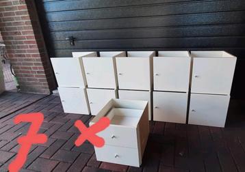 Ladekasten en deurtjes voor ikea kallax Vakkenkast  beschikbaar voor biedingen