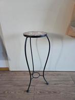 Planten Tafel Metaal Mozaïek, 45 tot 60 cm, Minder dan 55 cm, Gebruikt, Metaal of Aluminium