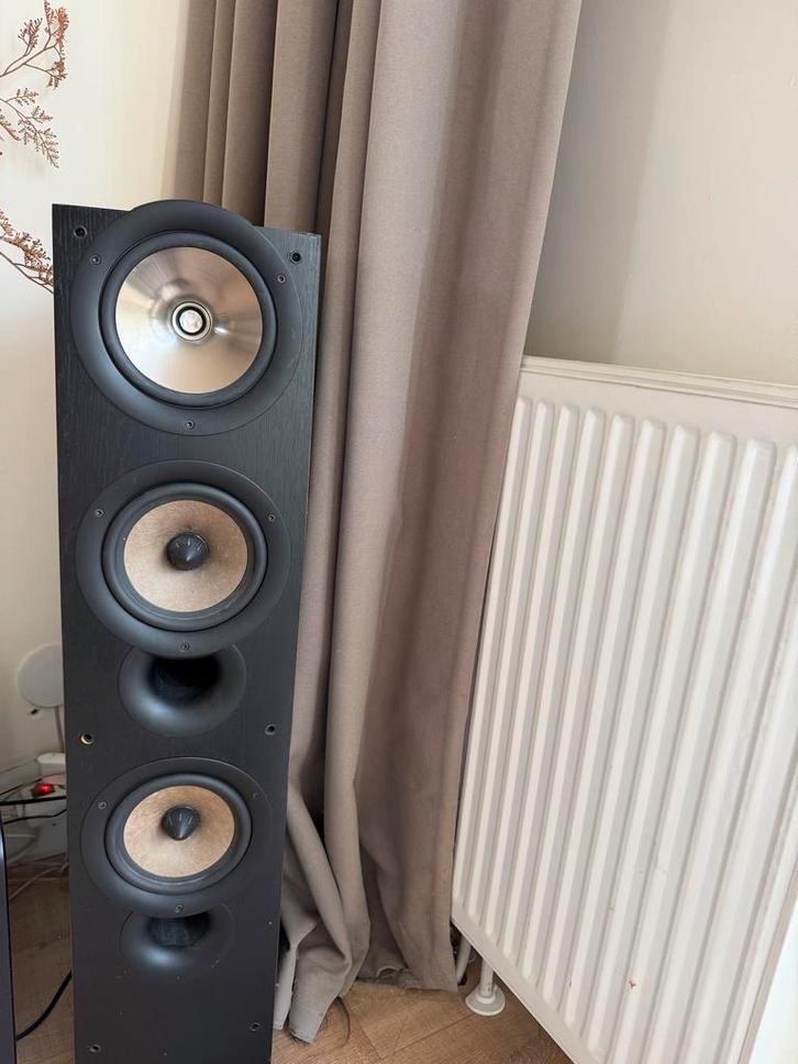 KEF iQ9 Luidsprekers, Audio, Tv en Foto, Luidsprekers, Zo goed als nieuw, Front, Rear of Stereo speakers, 120 watt of meer, Overige merken