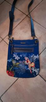 Desigual Bols_birdpalm Blauwe Schoudertas, Sieraden, Tassen en Uiterlijk, Tassen | Damestassen, Ophalen of Verzenden, Nieuw, Blauw