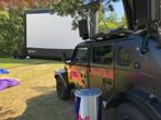 Outdoor cinema set geheel compleet, Ophalen of Verzenden, Gebruikt