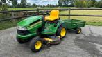 John Deere LA130 Zitmaaier + Aanhanger – Goede Staat, Tuin en Terras, Zitmaaiers, Ophalen, Gebruikt, 90 tot 120 cm
