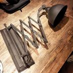 Vintage Schaarlamp - Industrieel Design, Ophalen of Verzenden