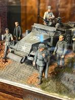 Wo2 1/35 diorama in vitrine, topstuk!, Ophalen, Nieuw, 1:35 tot 1:50, Nvt