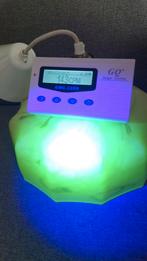 Uranium glazen lamp, Ophalen of Verzenden, Gebruikt