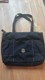 Kipling schoudertas | shopper zwart ZGAN, 30 cm of meer, Zwart, Minder dan 40 cm, Ophalen of Verzenden