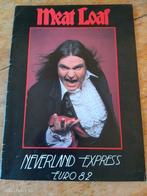 Meat Loaf Neverland Express EURO 82 Programma, Verzamelen, Ophalen of Verzenden, Zo goed als nieuw, Boek, Tijdschrift of Artikel