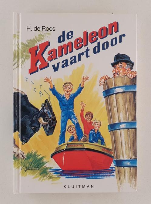 Roos, H. de - De Kameleon vaart door, Boeken, Kinderboeken | Jeugd | 10 tot 12 jaar, Gelezen, Fictie, Verzenden