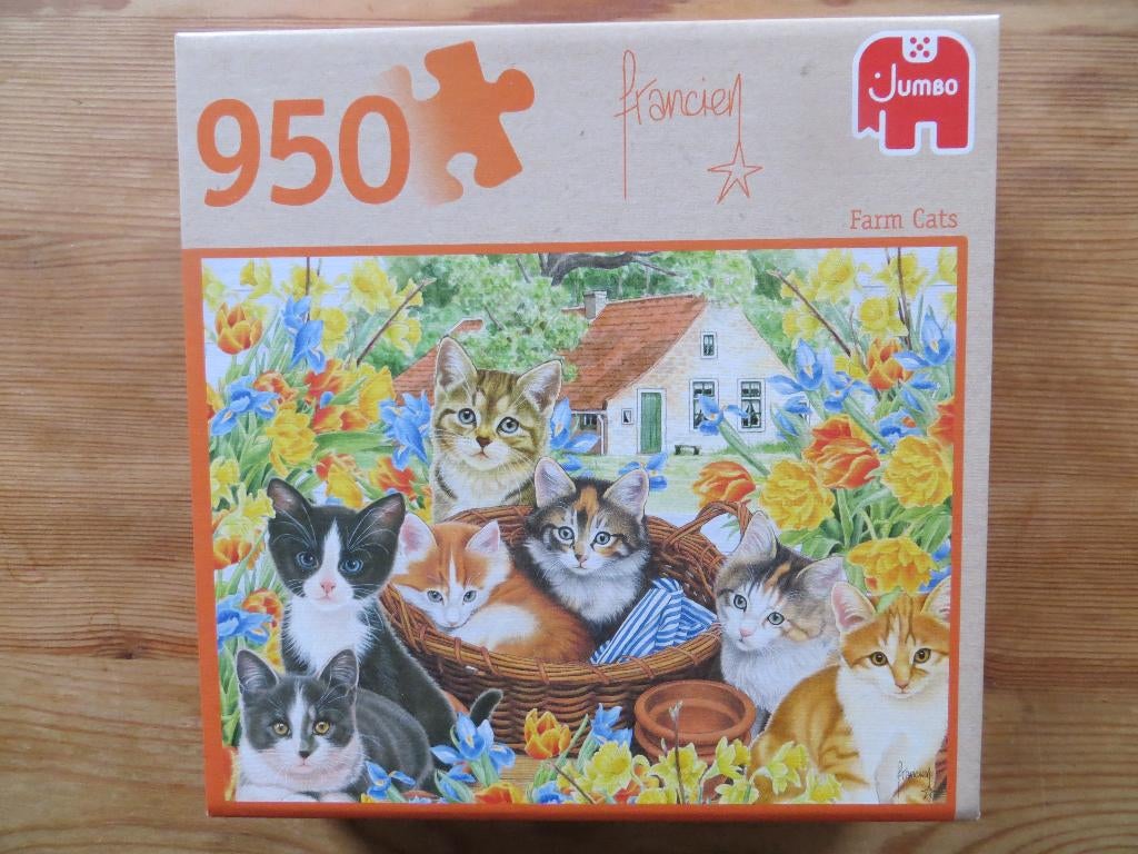 Jumbo puzzel 950 delen, Ophalen of Verzenden, 500 t/m 1500 stukjes, Zo goed als nieuw, Legpuzzel