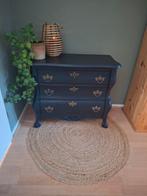 Donkerblauw gerestyled buikkastje!, Ophalen, 50 tot 100 cm, Zo goed als nieuw, 3 of 4 laden