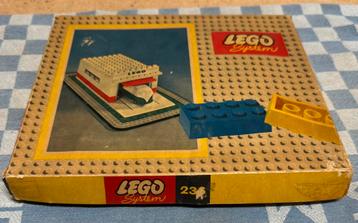 Oude lego vw garage set 236 versie 3 jaren 50 vintage 1:87 beschikbaar voor biedingen