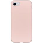 Liquid Silicone Backcover + 9H screenprotector i7+ / 8+_Roze, Verzenden, Nieuw, IPhone 7 Plus, Hoesje of Tasje