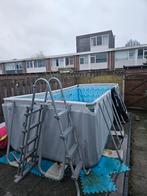 Zwembad 1 zomer gebruikt + warmtepomp, Gebruikt, 200 tot 300 cm, 80 tot 120 cm, Ophalen of Verzenden