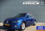 Volkswagen Polo 1.0 TSI AUTOMAAT|VIRTUAL|NAP, Gebruikt, 95 pk, Met garantie (alle), Blauw