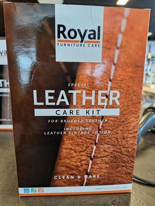 Leather Care Kit for Brushed Leather, Huis en Inrichting, Schoonmaakartikelen, Schoonmaakmiddel, Ophalen