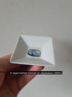 Amuse schaaltje met blauwe Volkswagen bus 8x8x2.5cm, Ophalen of Verzenden