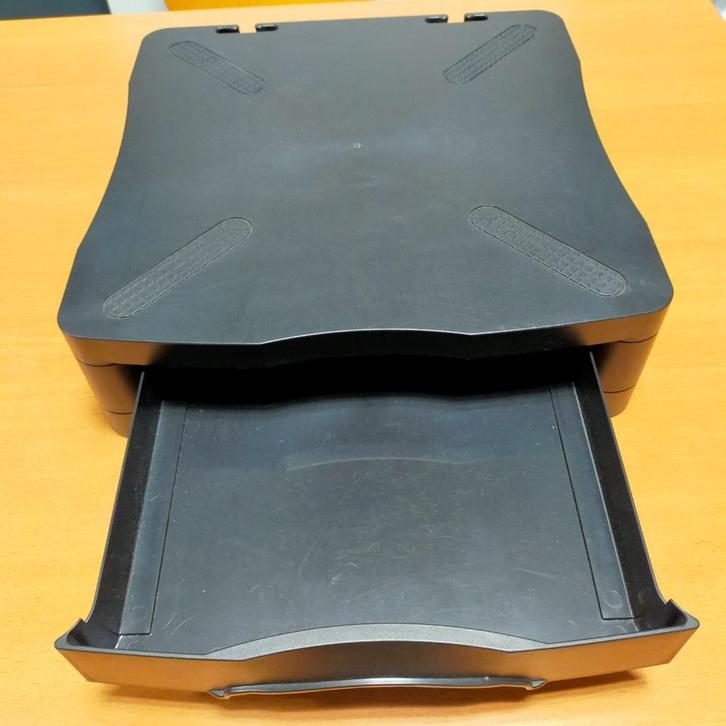 5 star monitorstandaard - verhoger zwart, Computers en Software, Laptopstandaarden, Gebruikt, Ophalen