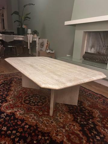 Travertin salontafel  beschikbaar voor biedingen