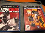 Ps2 True Crime New York City & XIII, Spelcomputers en Games, Games | Sony PlayStation 2, Ophalen, Vanaf 18 jaar, Shooter, 1 speler