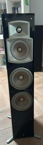 Set Yamaha NS-555 (2 Stuks), Audio, Tv en Foto, Luidsprekers, Zo goed als nieuw, 120 watt of meer, Front, Rear of Stereo speakers