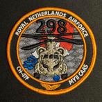 Koninklijke Luchtmacht 298 Squadron CH-47F Chinook Patch, Verzamelen, Ophalen of Verzenden, Luchtmacht, Nederland, Embleem of Badge