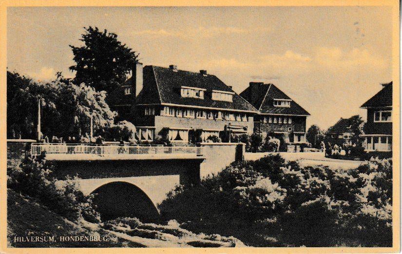 HILVERSUM - HONDENBRUG, Verzamelen, Ophalen of Verzenden, Ongelopen, Noord-Holland