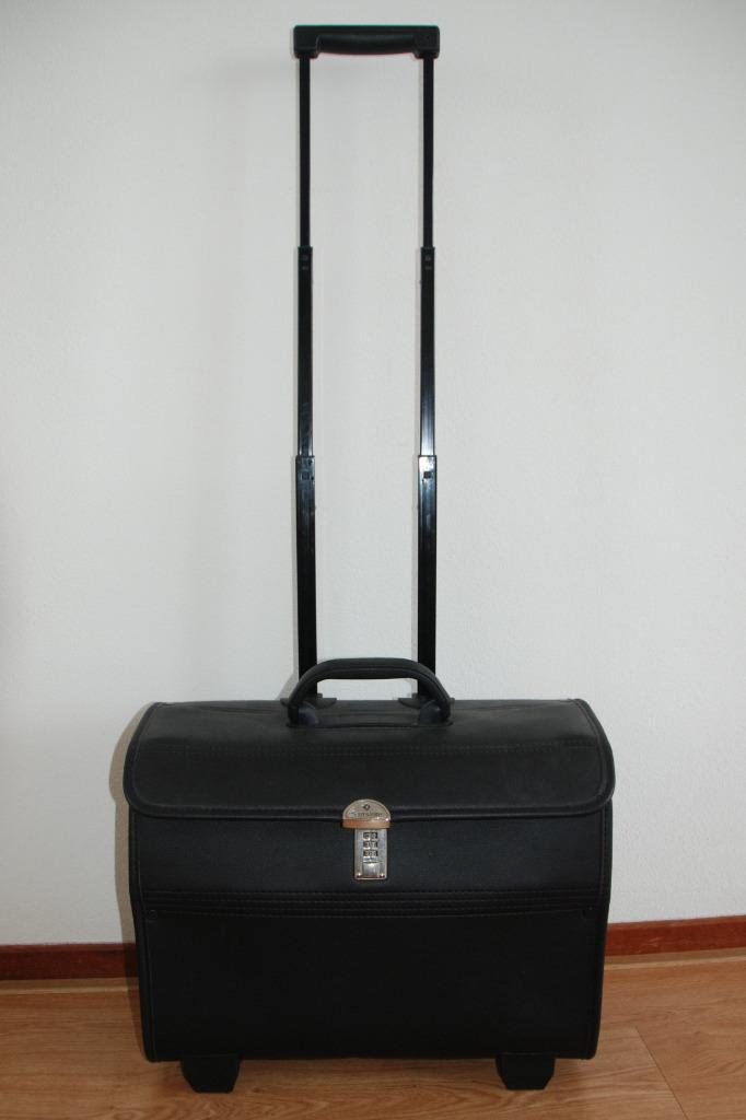 Samsonite Syntonic Transit Piloten koffer / trolley, Sieraden, Tassen en Uiterlijk, Koffers, Gebruikt, Hard kunststof, Minder dan 50 cm
