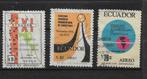Ecuador 1971, Postzegels en Munten, Postzegels | Amerika, Verzenden, Gestempeld, Zuid-Amerika