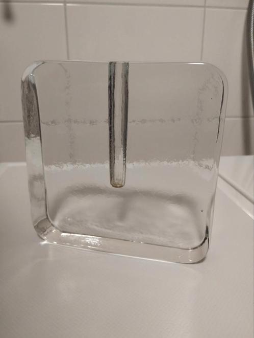 Vintage jaren 60 Klaus Breit solifleur vaas, Antiek en Kunst, Antiek | Glas en Kristal, Ophalen of Verzenden